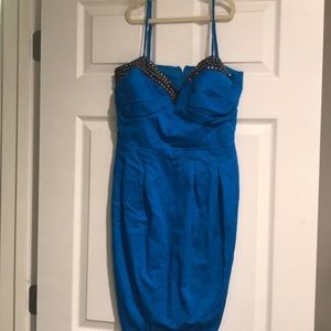 Blue dress